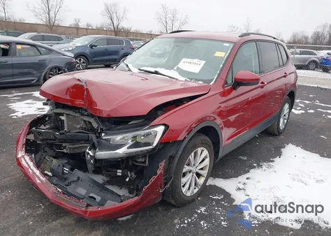 2018 Volkswagen Tiguan 2.0T S from USA, damaged, VIN 3VV1B7AXXJM091572